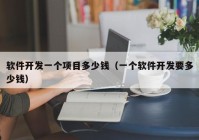 軟件開(kāi)發(fā)一個(gè)項(xiàng)目多少錢(qián)（一個(gè)軟件開(kāi)發(fā)要多少錢(qián)）